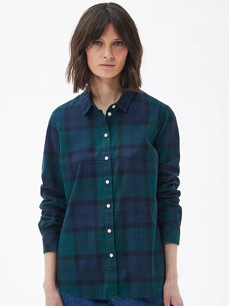 BARBOUR | Bluse BREDON | dunkelgrün