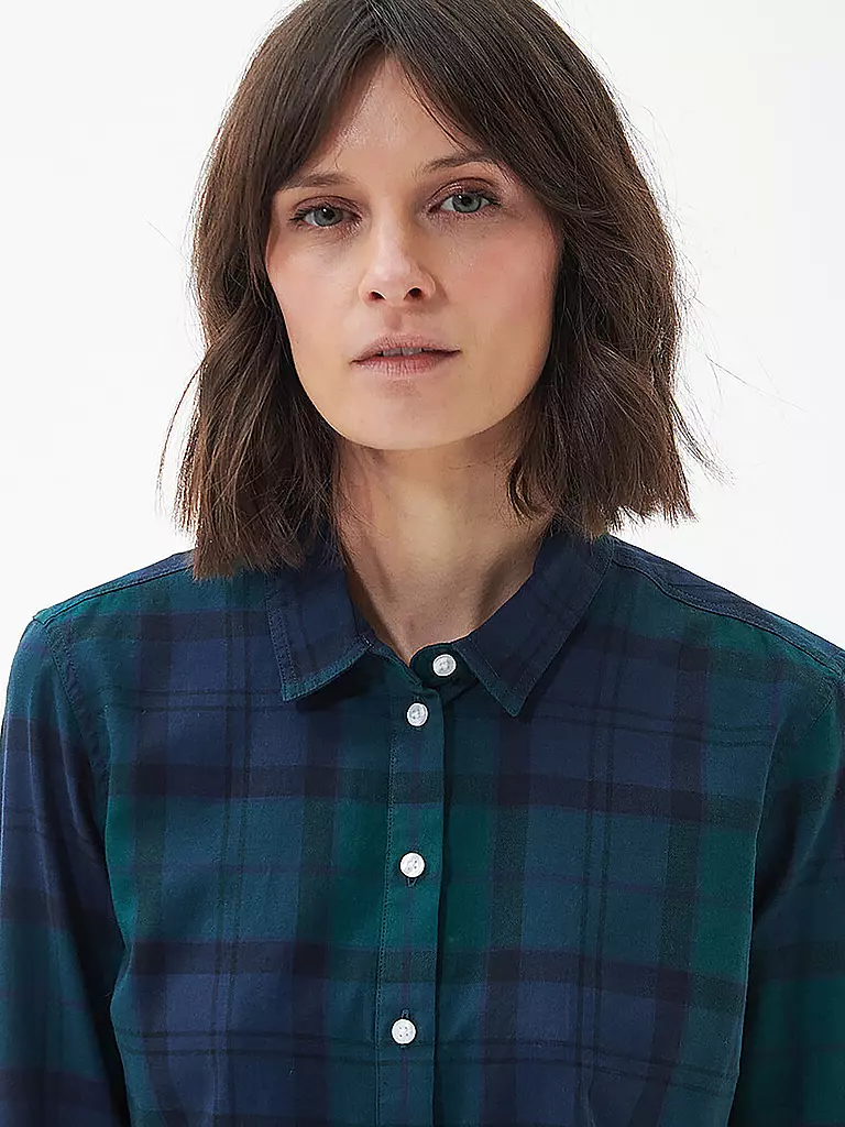 BARBOUR | Bluse BREDON | dunkelgrün