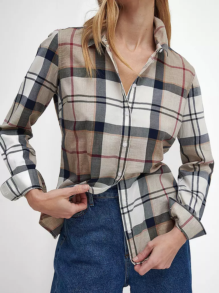 BARBOUR | Bluse BREDON | Braun