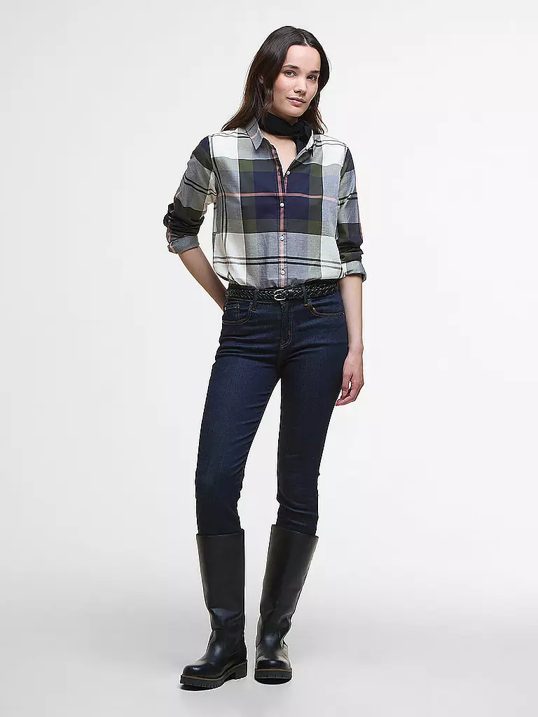 BARBOUR | Bluse MOORLAND  | dunkelblau