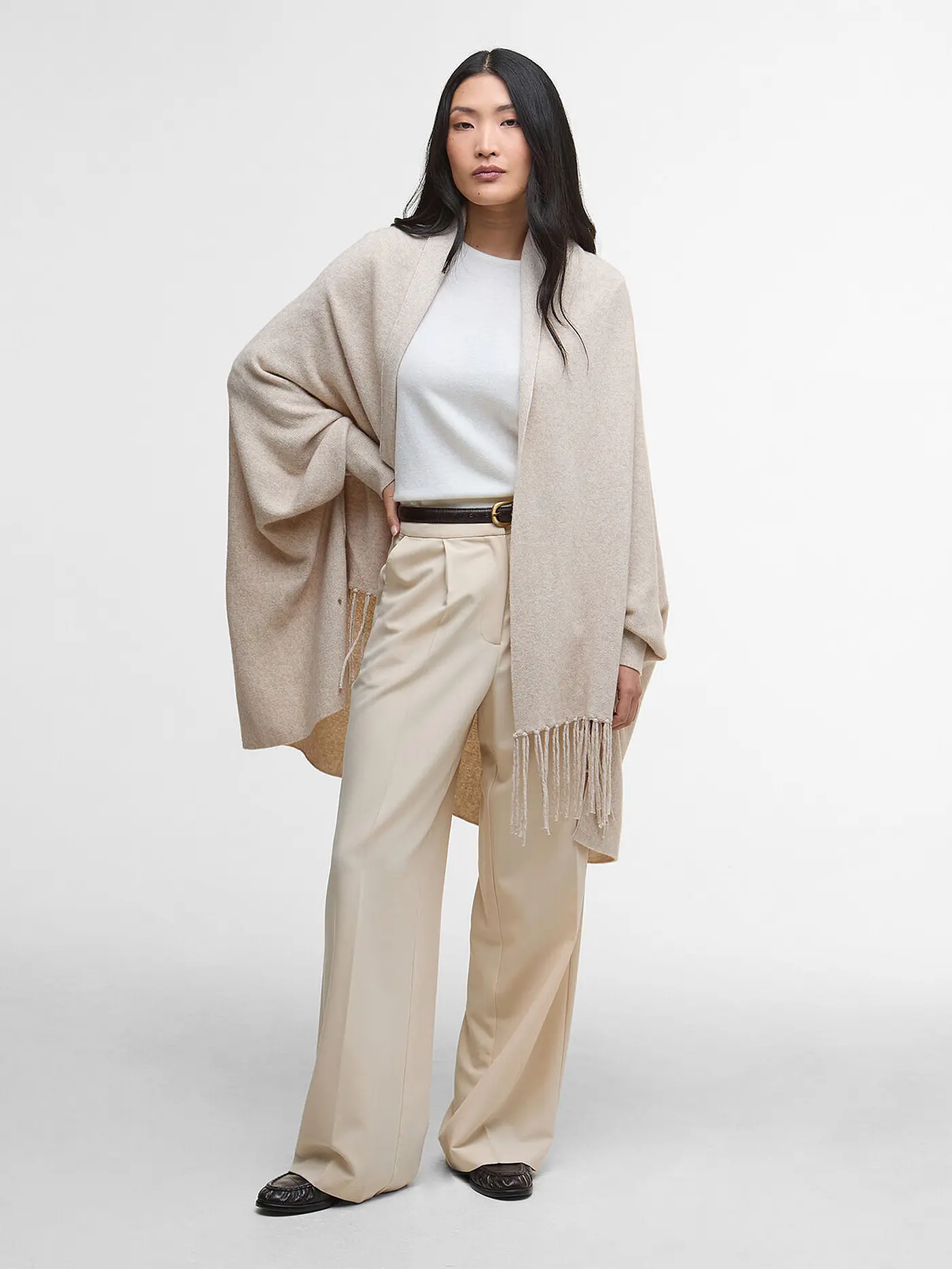 BARBOUR | Cape - Poncho  | beige
