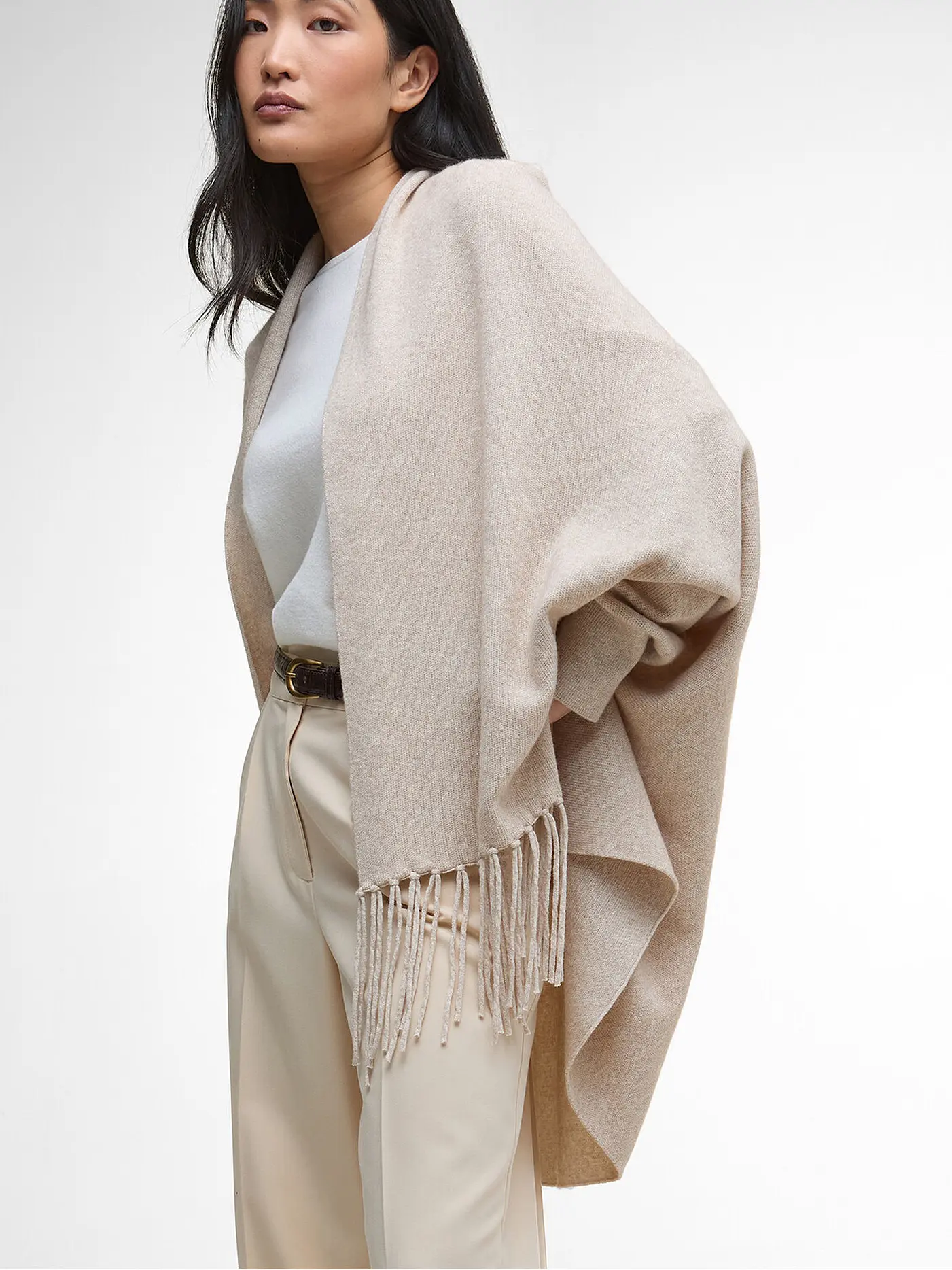 BARBOUR | Cape - Poncho  | beige