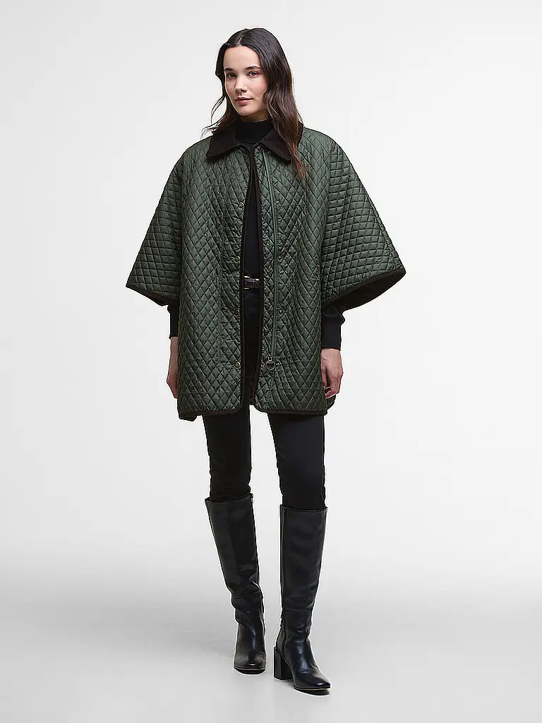 BARBOUR | Cape - Poncho OAKHAM | olive