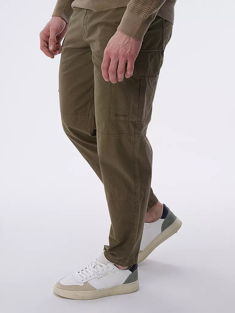 BARBOUR | Cargohose RIPSTOP | olive