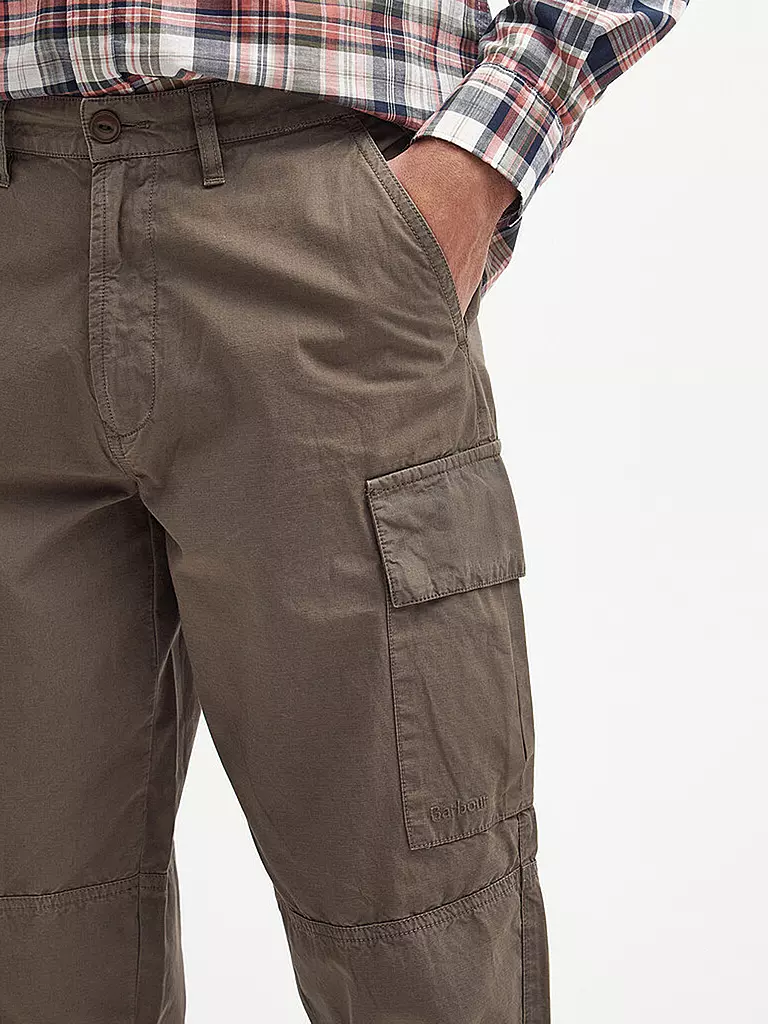 BARBOUR | Cargohose RIPSTOP | braun