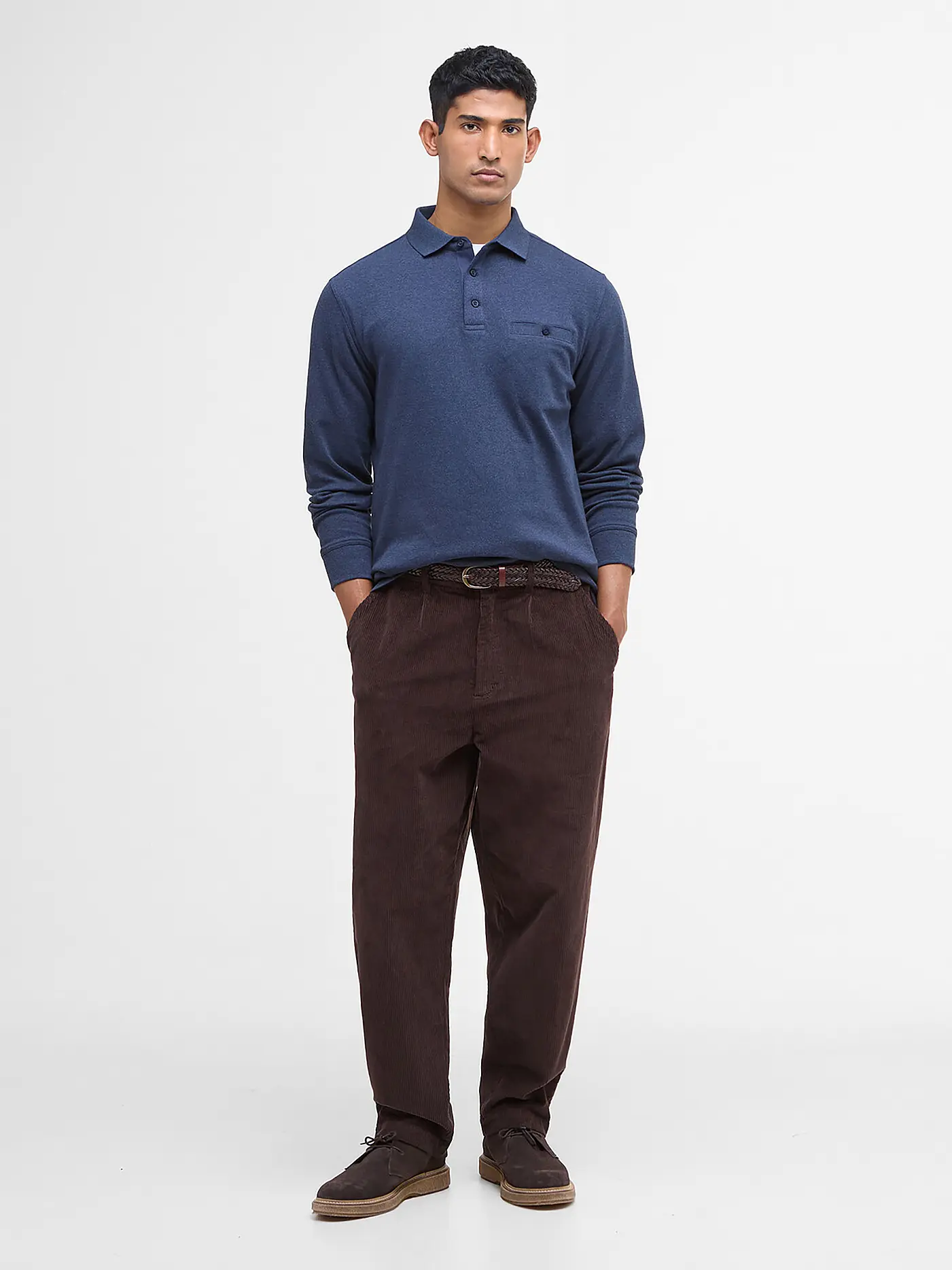 BARBOUR | Cordhose Relaxed Fit | braun