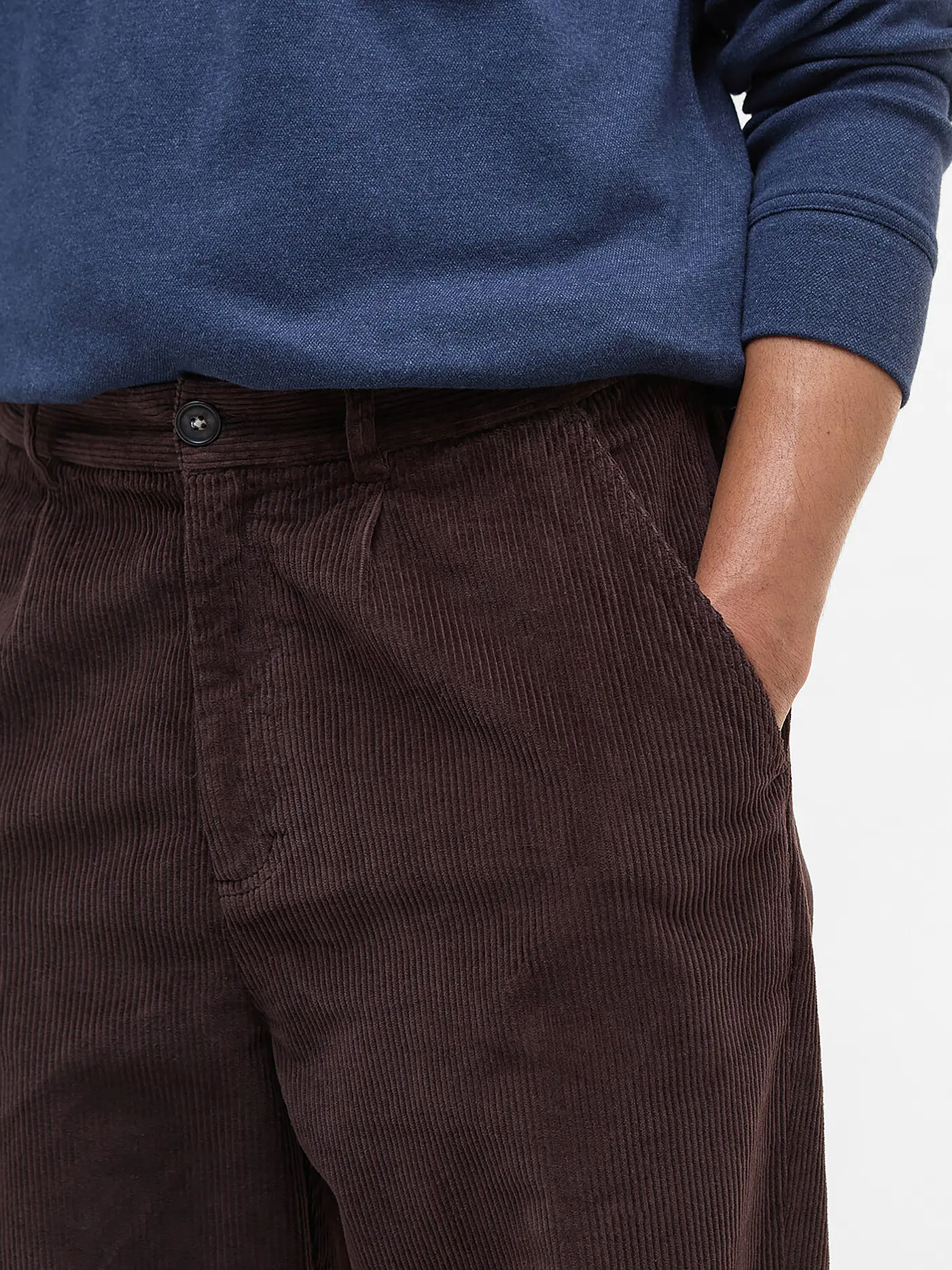 BARBOUR | Cordhose Relaxed Fit | braun
