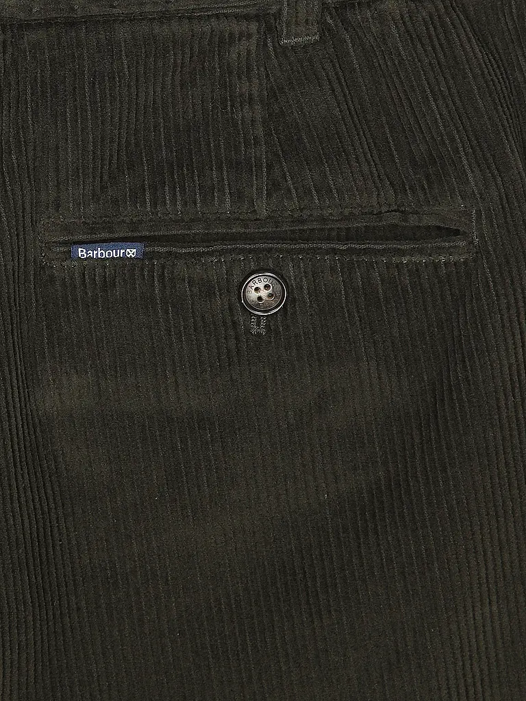 BARBOUR | Cordhose Relaxed Fit | Olive