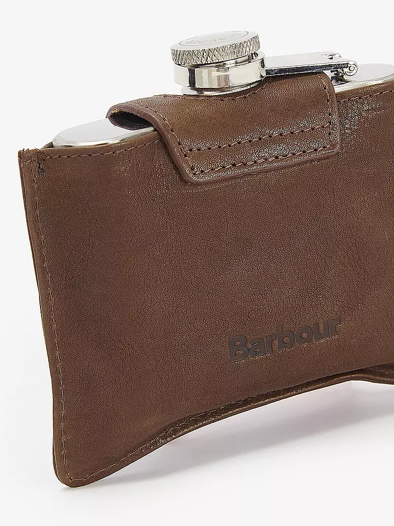 BARBOUR | Flachmann HINGED | braun