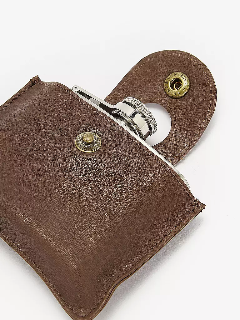 BARBOUR | Flachmann HINGED | braun