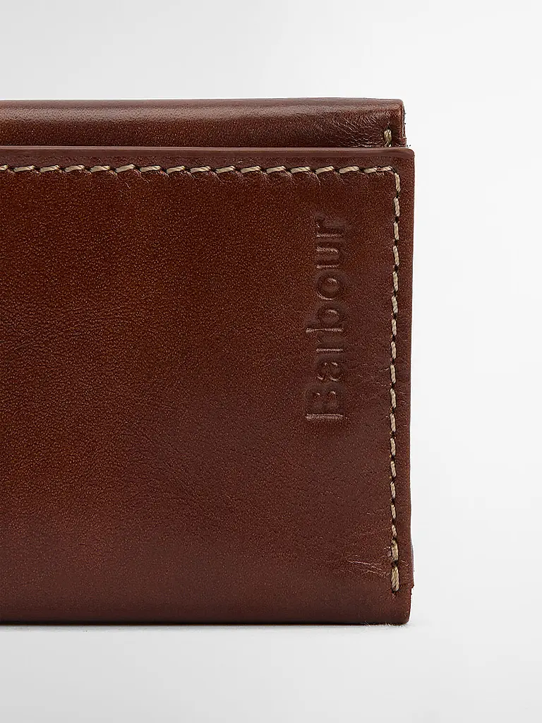 BARBOUR | Geldbörse  | braun