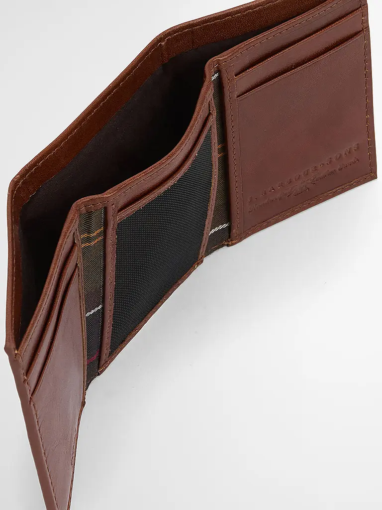 BARBOUR | Geldbörse  | braun