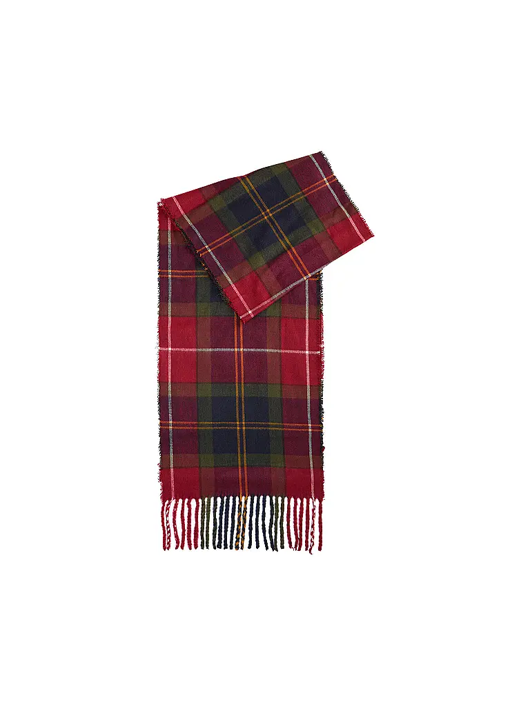 BARBOUR | Geschenkset 2-teilig Schal und Mütze SWINTON CHRISTMAS | 