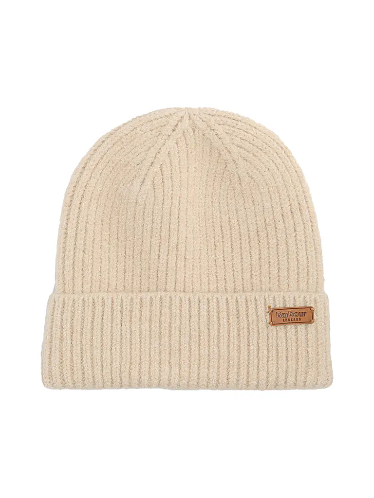 BARBOUR | Geschenkset Beanie und Schal PENDLE | beige