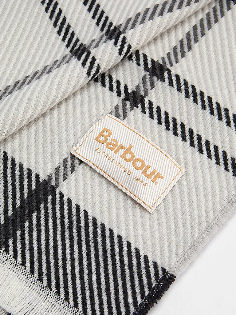 BARBOUR | Geschenkset Beanie und Schal PENDLE | grau