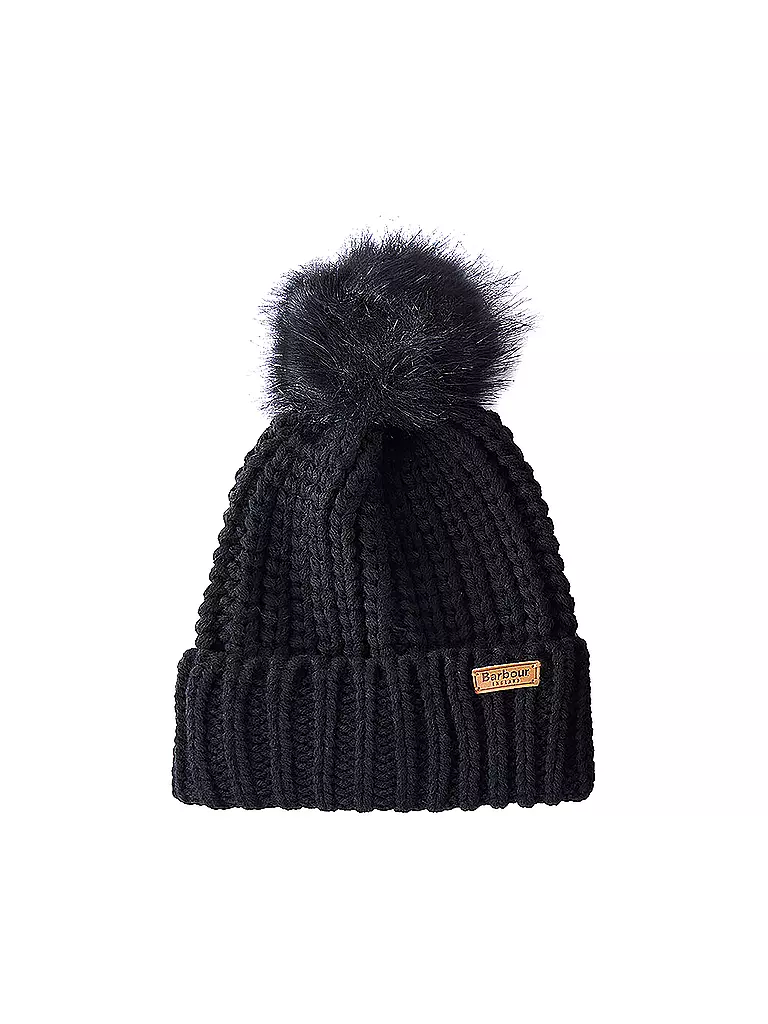 BARBOUR | Geschenkset Beanie und Schal SALTBURN | camel