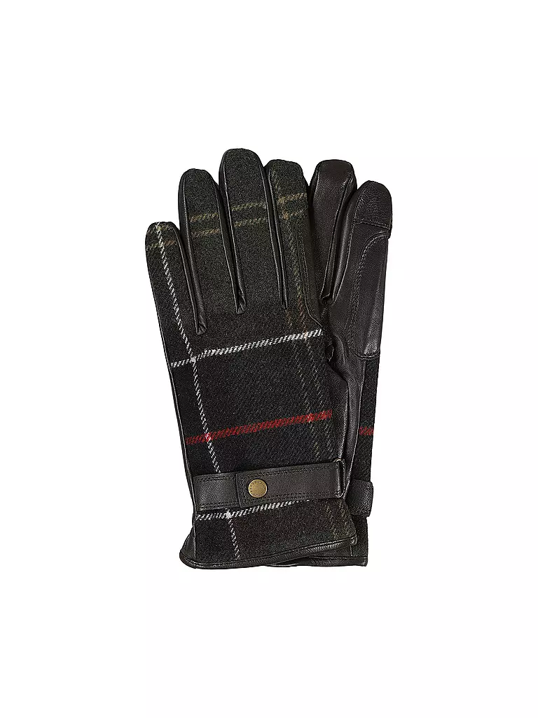 BARBOUR | Handschuhe  | dunkelgrün