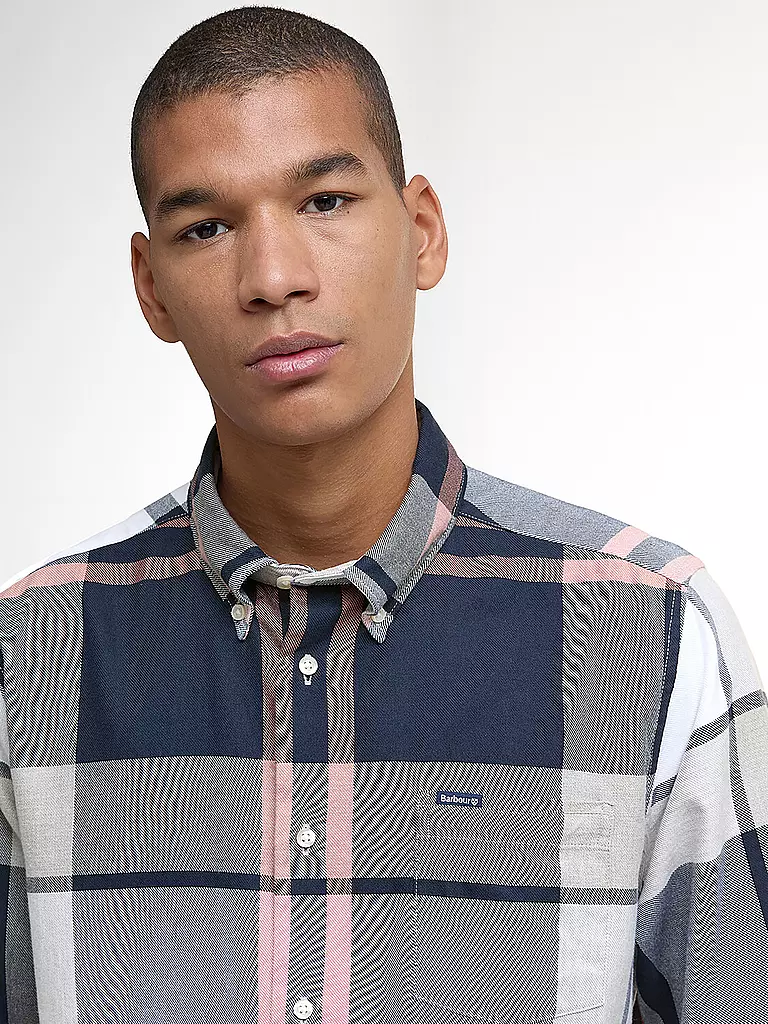 BARBOUR | Hemd Slim Fit DUNOON | blau
