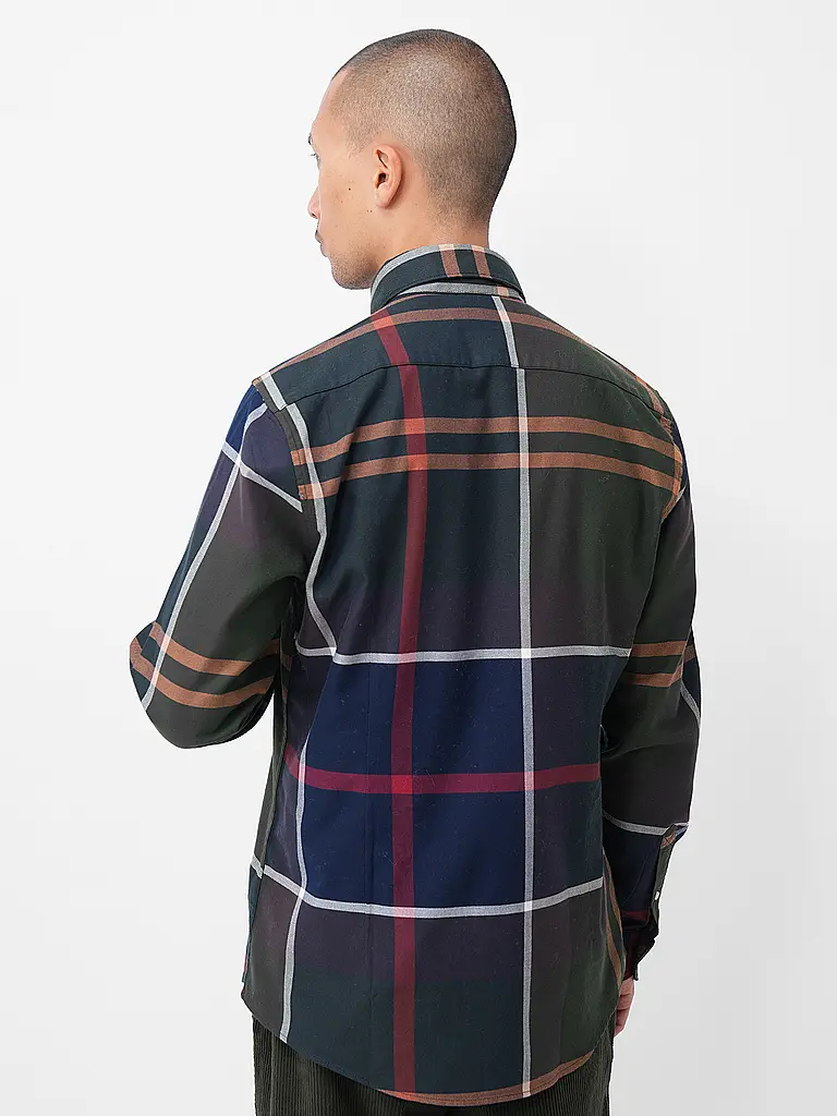 BARBOUR | Hemd Slim Fit DUNOON | dunkelgrün