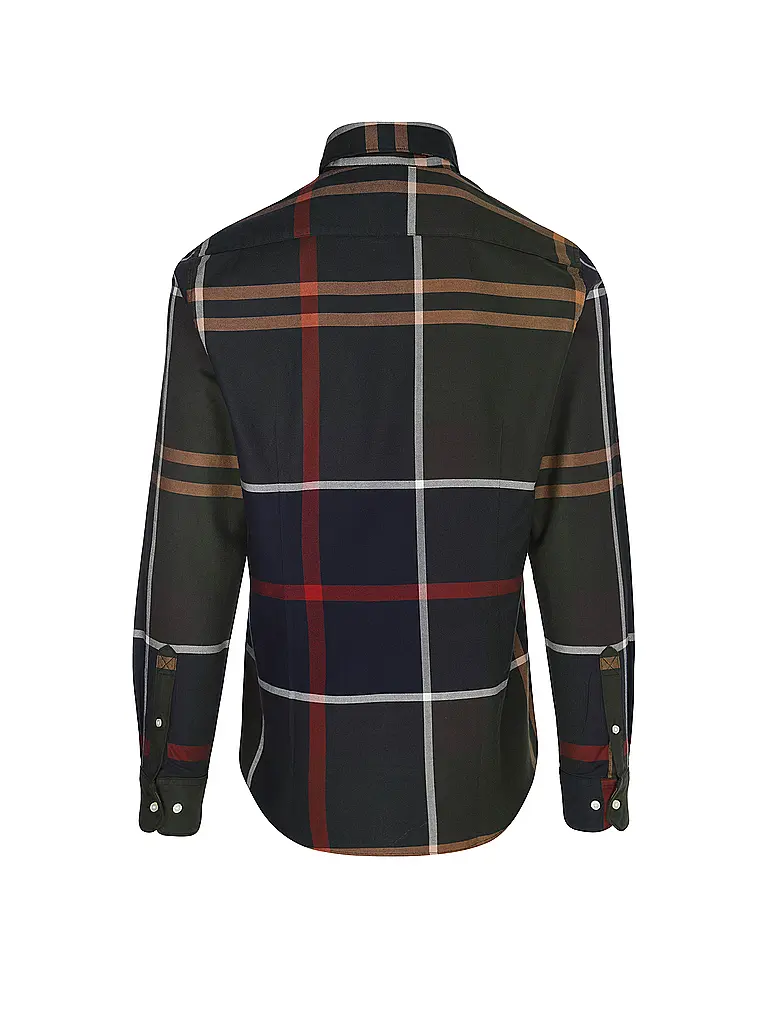 BARBOUR | Hemd Slim Fit DUNOON | dunkelgrün