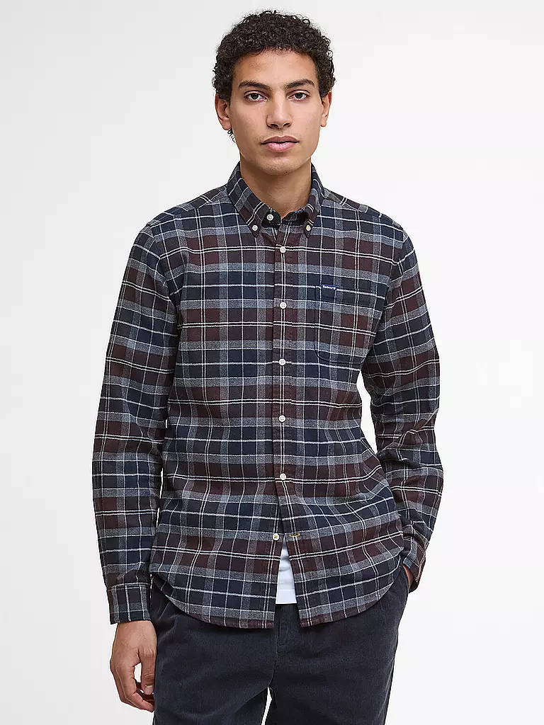 BARBOUR | Hemd Slim Fit | olive