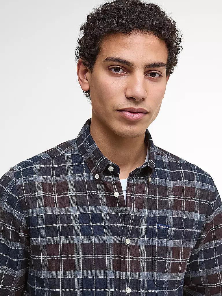 BARBOUR | Hemd Slim Fit | olive