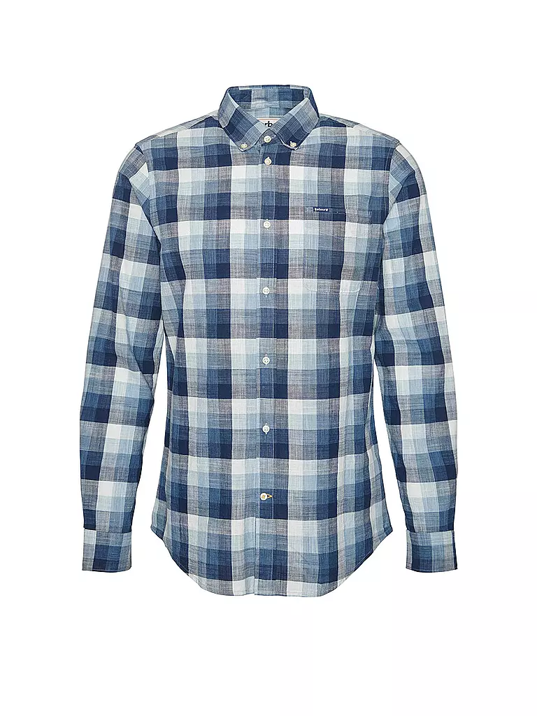 BARBOUR | Hemd Tailord Fit HILLROAD | blau