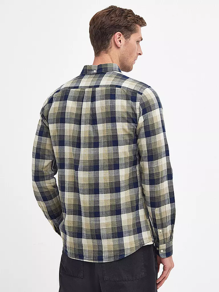 BARBOUR | Hemd Tailord Fit HILLROAD | blau
