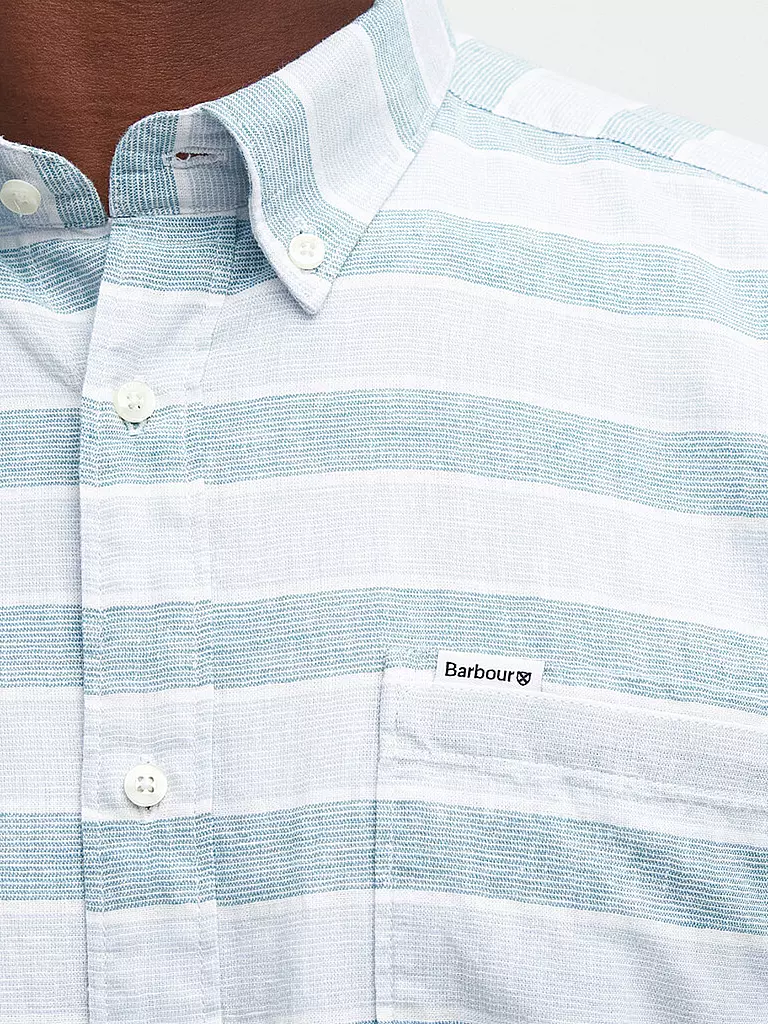 BARBOUR | Hemd Tailored Fit  | mint