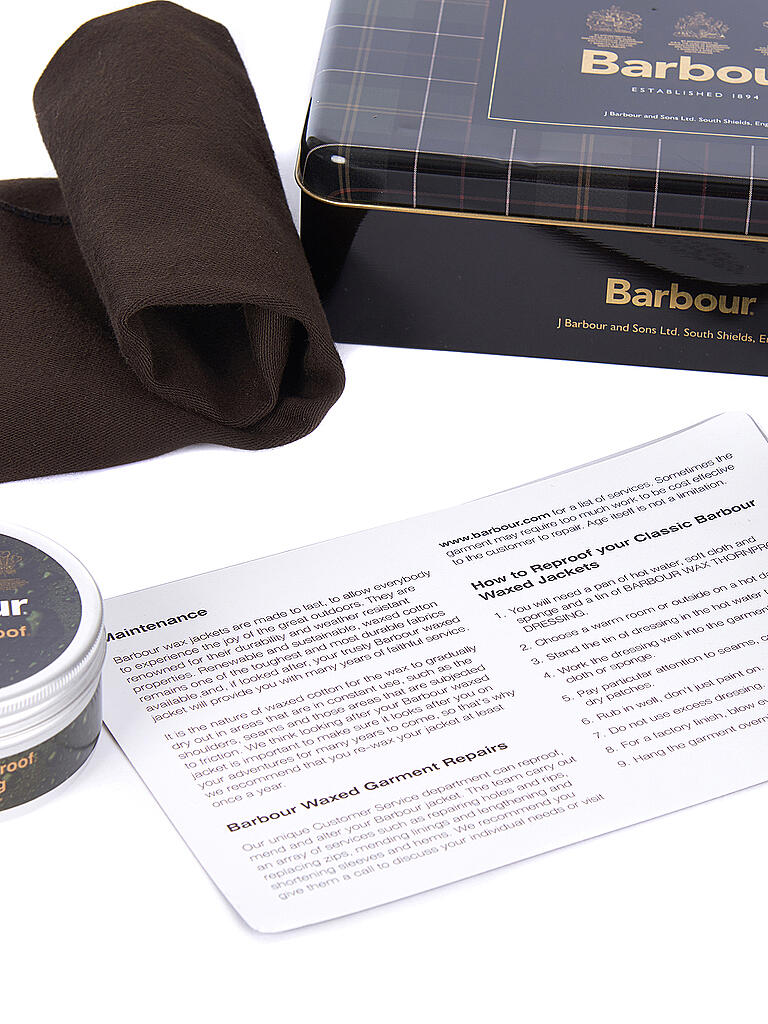 BARBOUR | Jacket Care Kit | schwarz