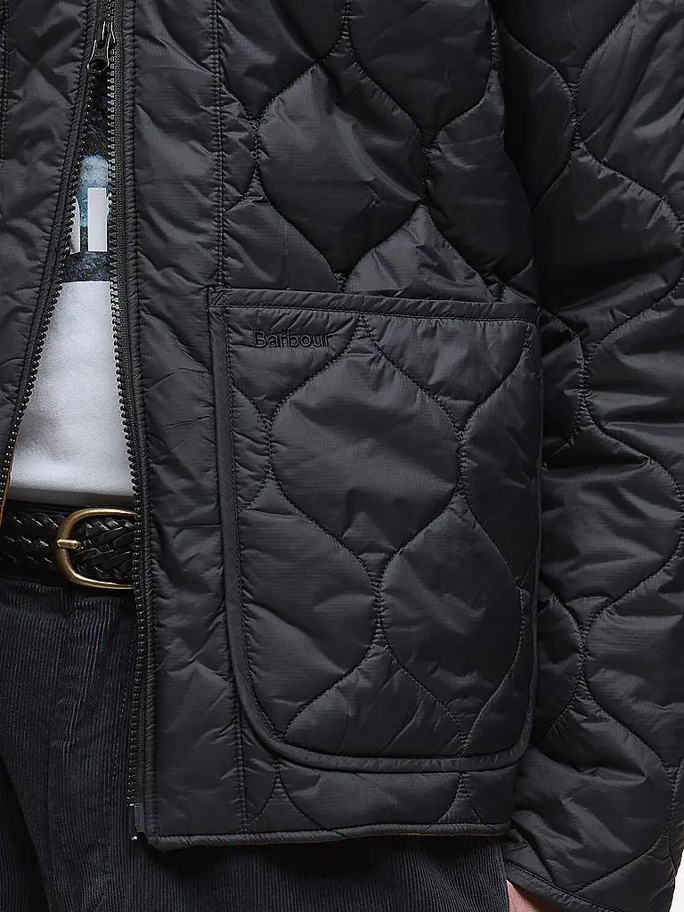 BARBOUR | Leichtsteppjacke LIDDESDALE | schwarz