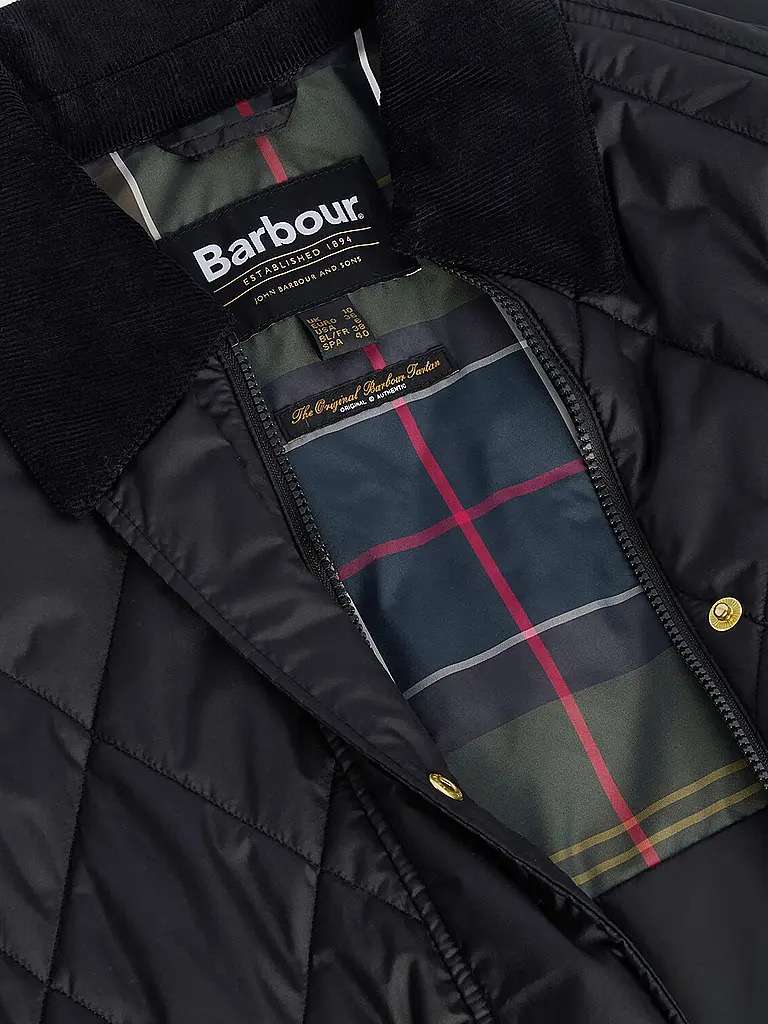 BARBOUR | Leichtsteppjacke MARTHA | schwarz