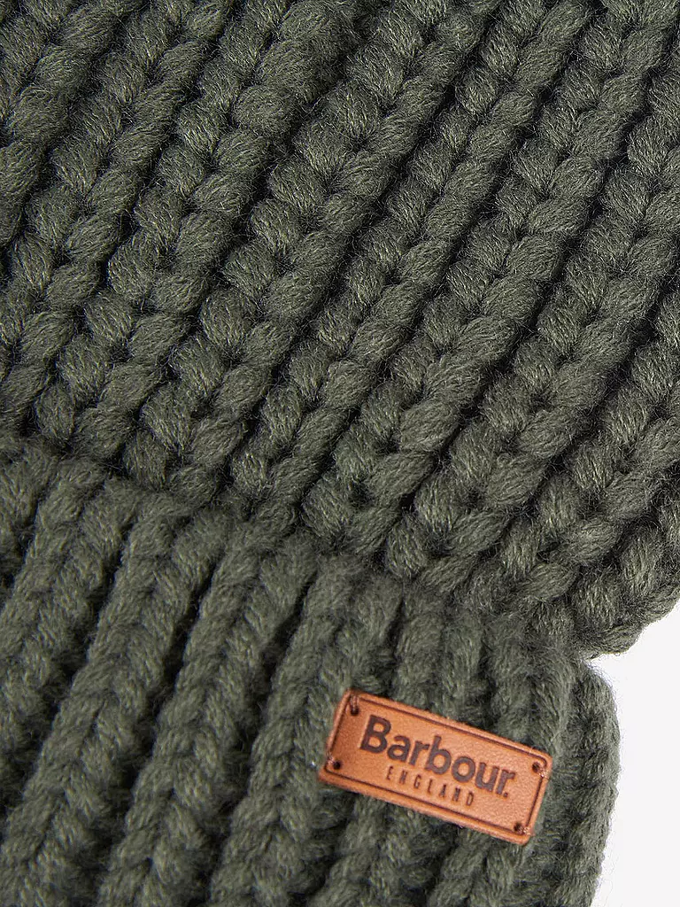 BARBOUR | Mütze - Haube SALTBURN | olive