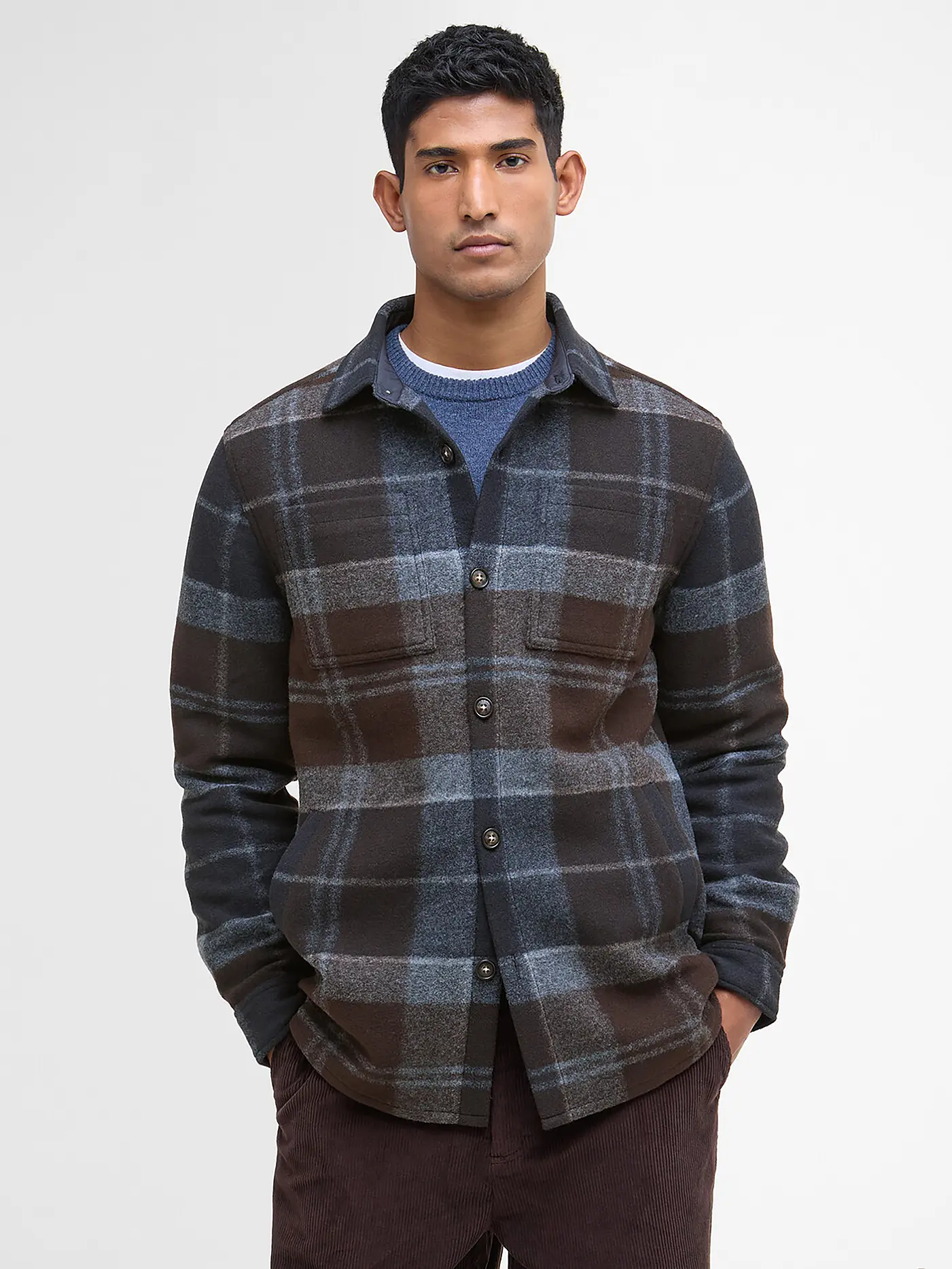BARBOUR | Overshirt  | braun