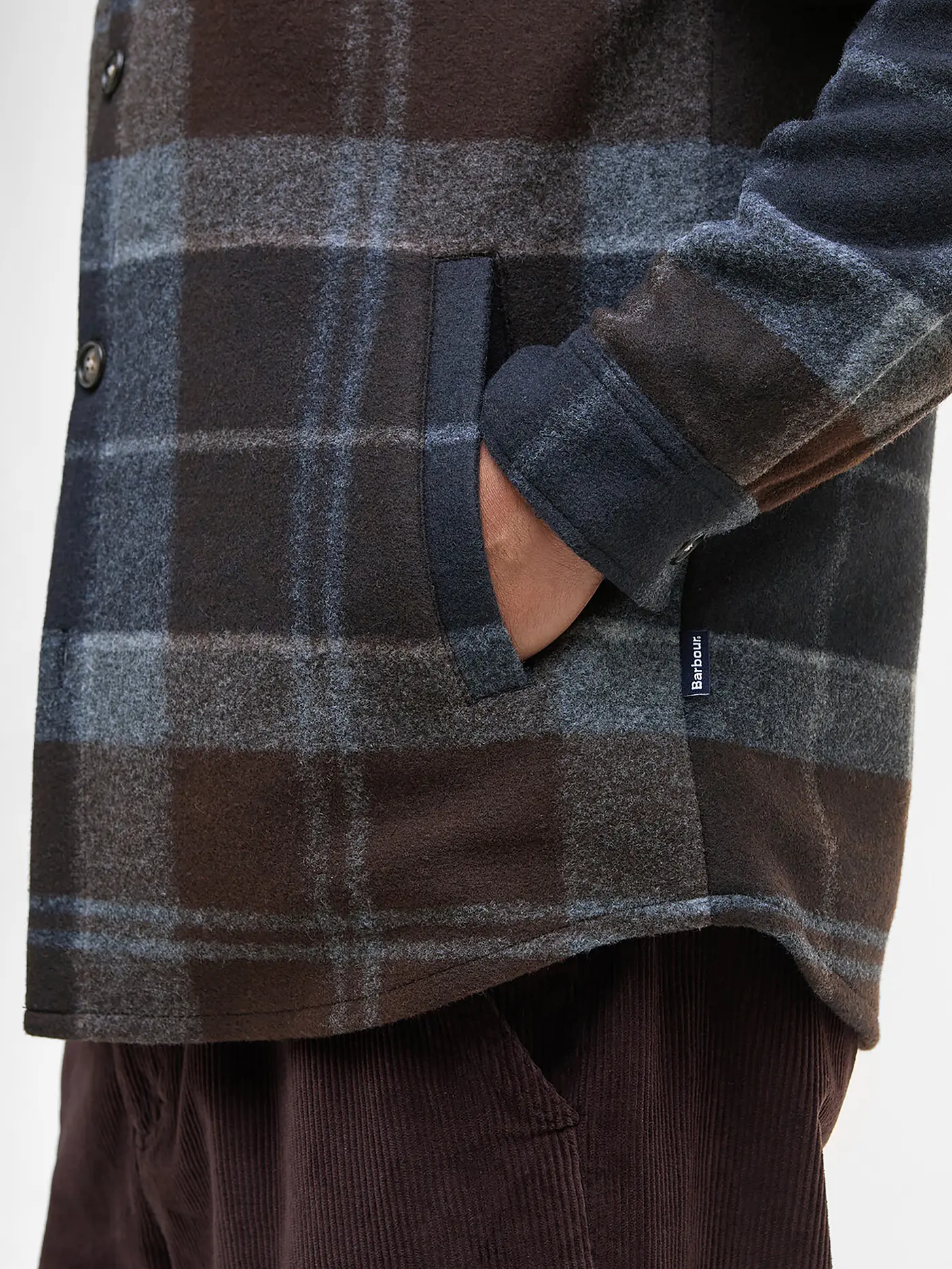 BARBOUR | Overshirt  | braun