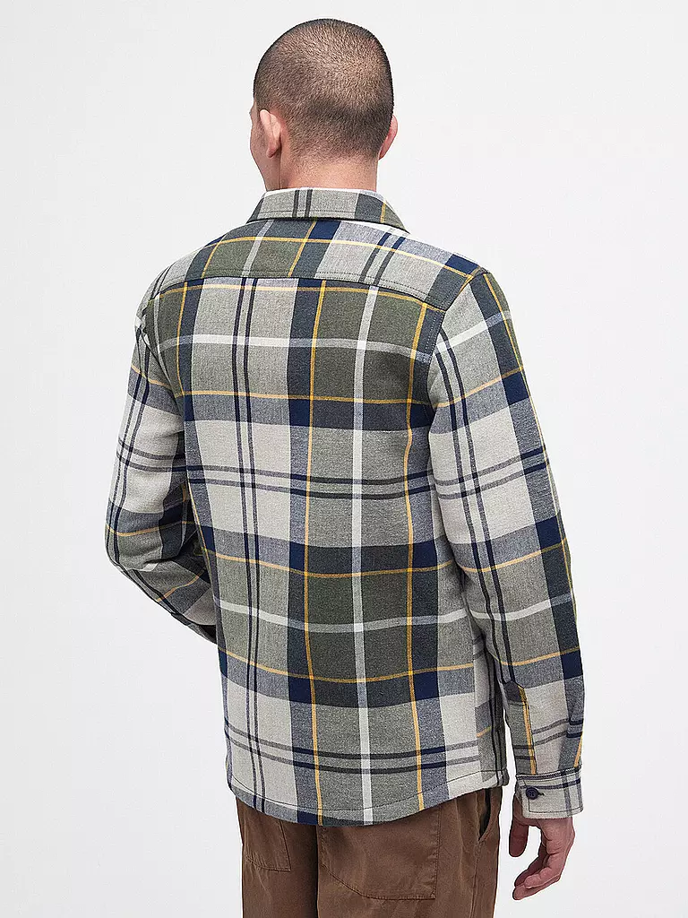 BARBOUR | Overshirt CANNICH | dunkelgrün
