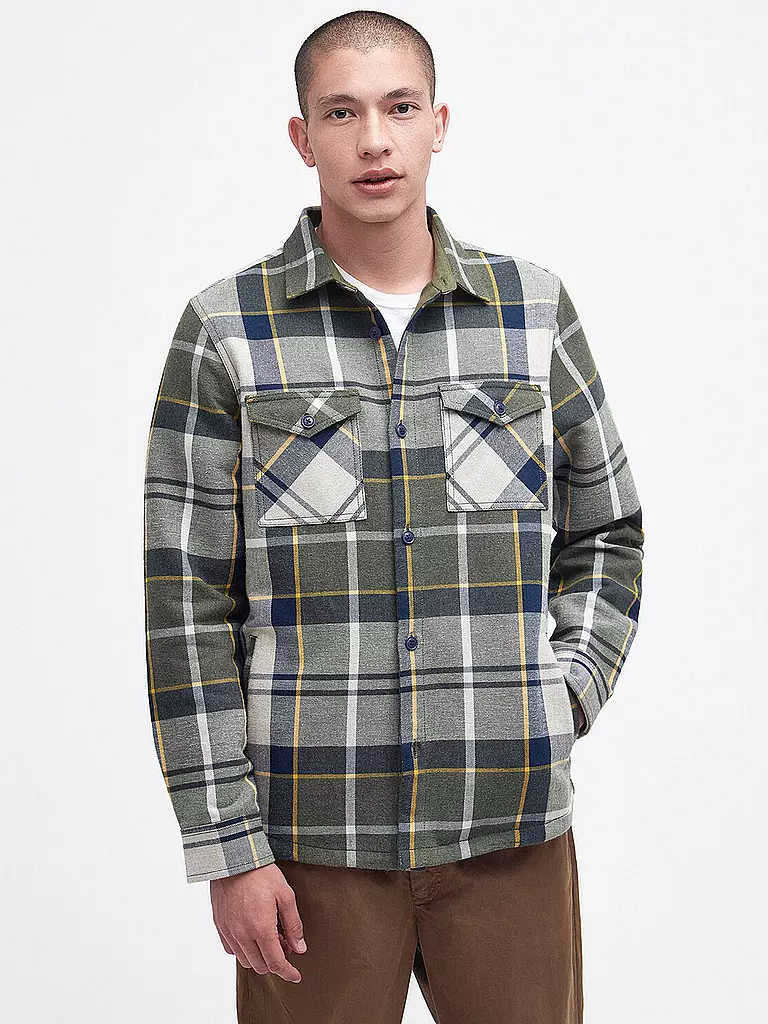 BARBOUR | Overshirt CANNICH | dunkelgrün