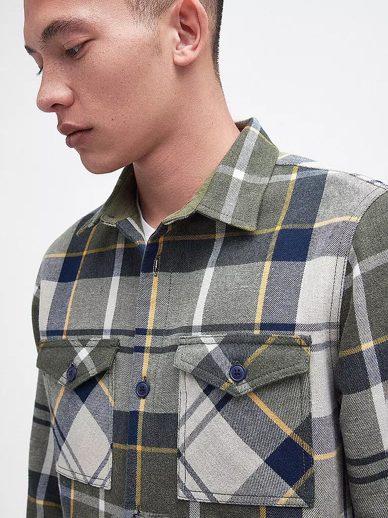 BARBOUR | Overshirt CANNICH | dunkelgrün