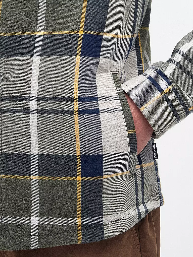 BARBOUR | Overshirt CANNICH | dunkelgrün