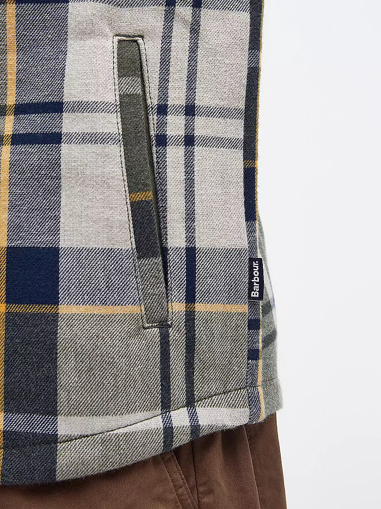 BARBOUR | Overshirt CANNICH | dunkelgrün