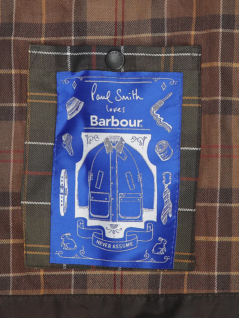 BARBOUR | Parka BARBOUR X PAUL SMITH | dunkelblau