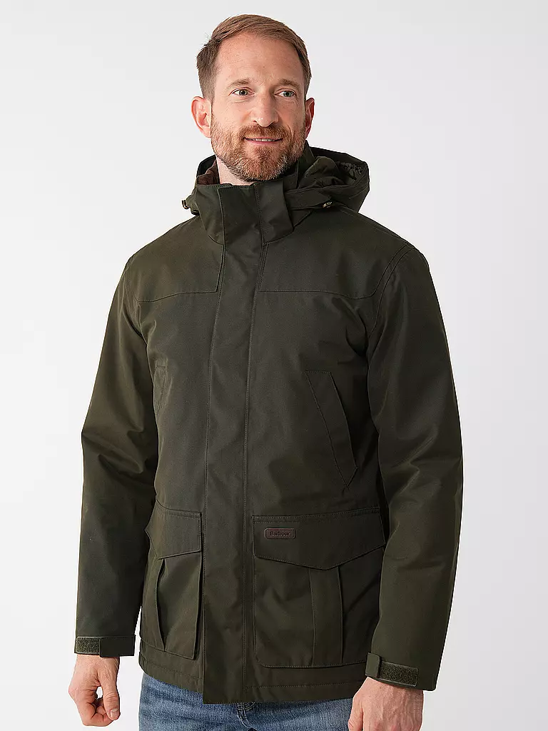 BARBOUR | Parka BROCKSTONE | olive