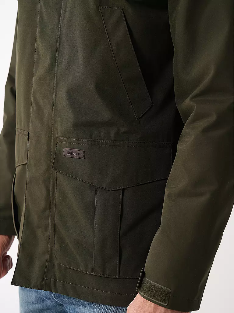 BARBOUR | Parka BROCKSTONE | olive
