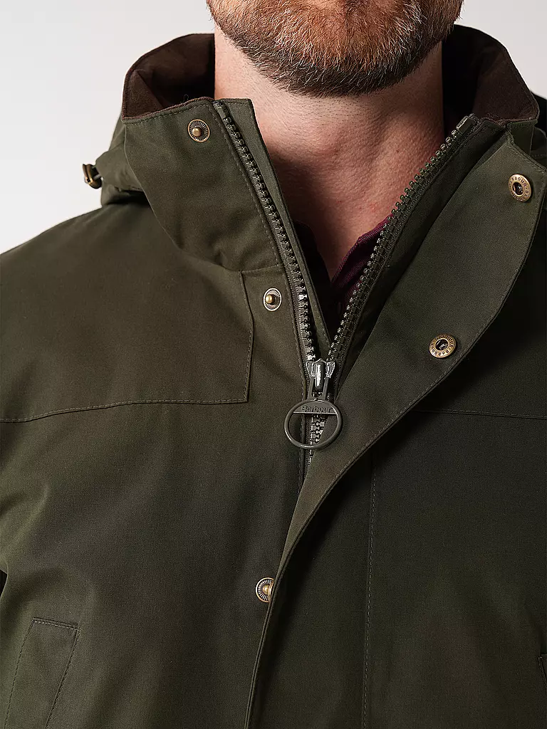 BARBOUR | Parka BROCKSTONE | olive