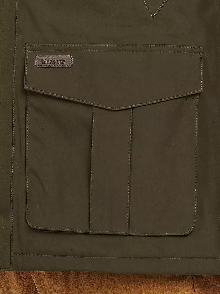 BARBOUR | Parka BROCKSTONE | olive