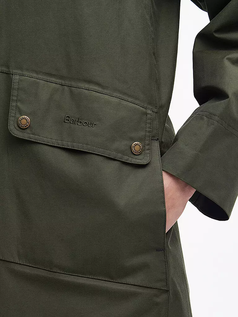 BARBOUR | Parka HERON WATERPROOF | dunkelblau