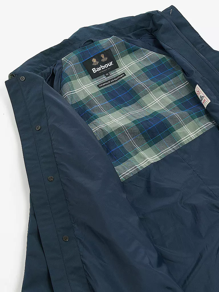 BARBOUR | Parka WATERPROOF BARNLEY MAC  | blau