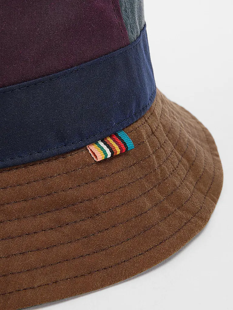 BARBOUR | Paul Smith loves Barbour Bucket Hat Waxed | Braun