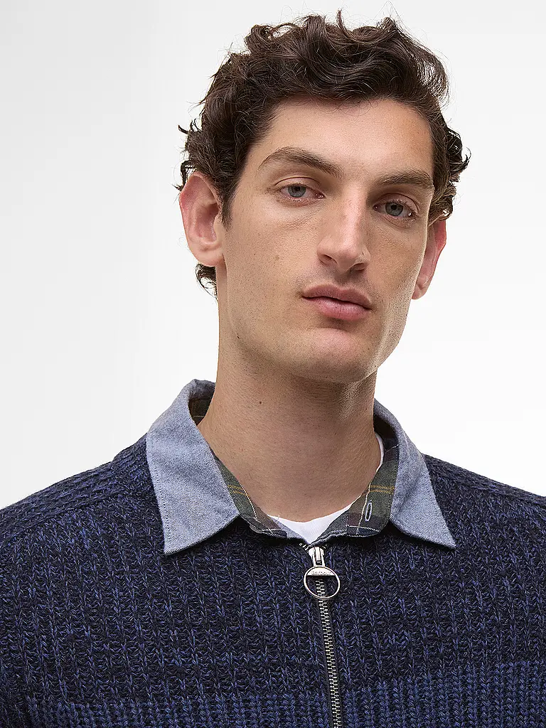 BARBOUR | Paul Smith loves Barbour Strickjacke | Dunkelblau