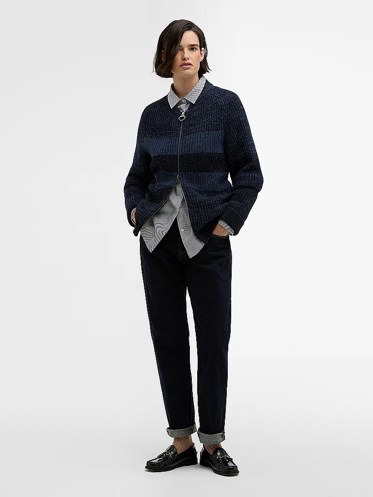 BARBOUR | Paul Smith loves Barbour Strickjacke | Dunkelblau